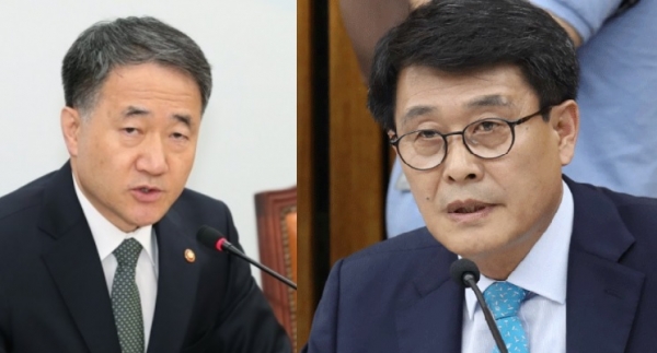 박능후 장관, 김광수 의원