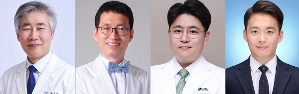 좌측부터 백선하 김희찬 박광현 선석규 교수