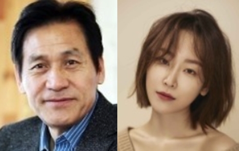 좌측부터 안성기-서현진 배우