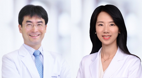 좌측부터 박상민, 이경실 교수