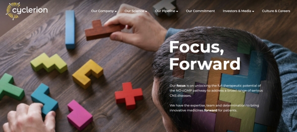 출처: 싸이클러리온 테라퓨틱스 홈페이지.