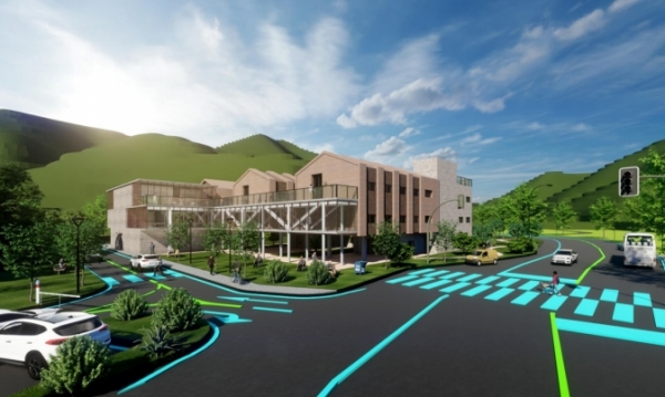 ▲대구 달성군 치매 전담형 군립요양원 조감도.