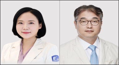 가톨릭대 은평성모병원 류나영 교수(좌), 심용수 교수(우)