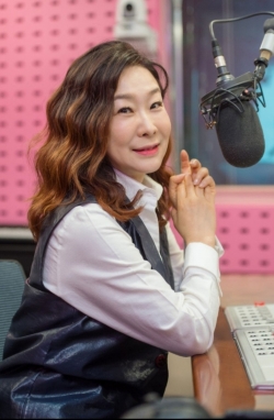 라디오 진행 모습 / 유영미 제공