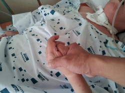 한남동 순천향병원에서