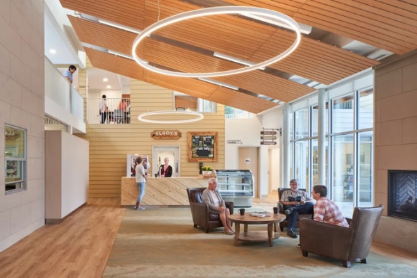 비스트로(Bistro)와 카페 / verveseniorliving.com/the-village