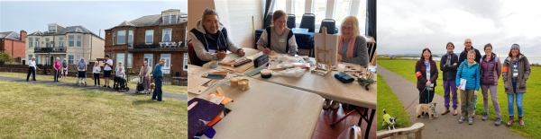 신체 활동, 예술의 날 미술·공예 활동, 산책 프로그램 / 스코틀랜드 알츠하이머