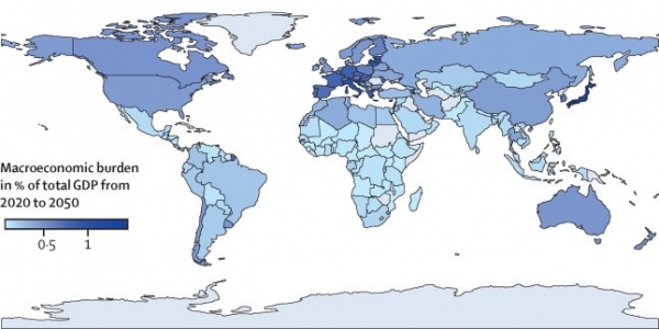 The global macroeconomic burden of Alzheimer’s disease and other dementias: estimates and projections for 152 countries or territories