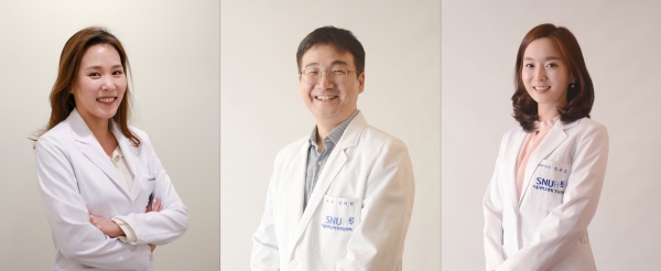 (왼쪽부터) 서울대병원 강남센터 가정의학과 유정은 교수, 정신의학과 윤대현 교수, 소화기내과 진은효 교수 / 서울대병원 강남센터