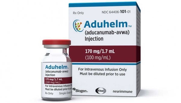 아두카누맙(Aducanumab, 상품명 아두헬름 Aduhelm) / 바이오젠<br>