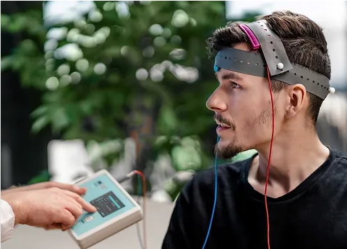 tDCS 치료 이미지 / 리박스테라피 홈페이지 캡처