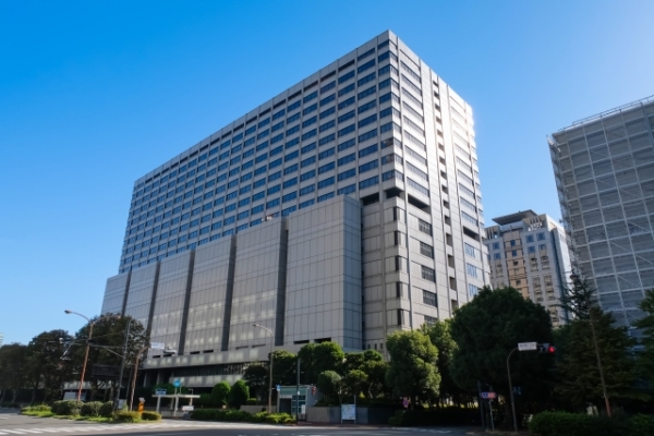 심리가 진행되고 있는 도쿄지방재판소