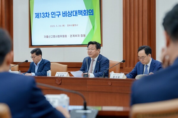 제13차 인구 비상대책회의 / 저출산·고령사회위원회