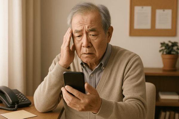 노인 대상으로 현금을 주겠다며 유심 개통해 사기를 벌인 일당이 검거됐다. / 생성형 AI