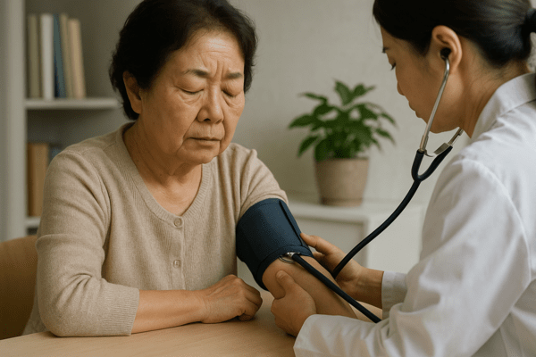 정기적인 혈압 점검과 환자 맞춤 관리가 치매 예방과 생존을 가른다 / 생성형 AI