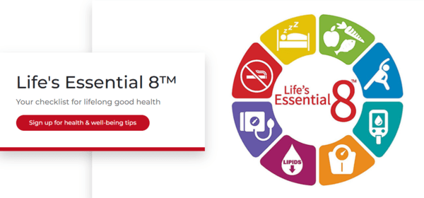 Life’s Essential 8 (LE8) / 미국심장협회(American Heart Association)