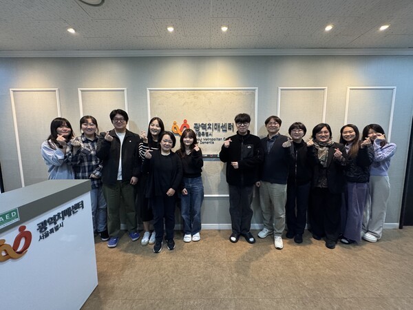 서울시광역치매센터 직원들 / 황교진 기자